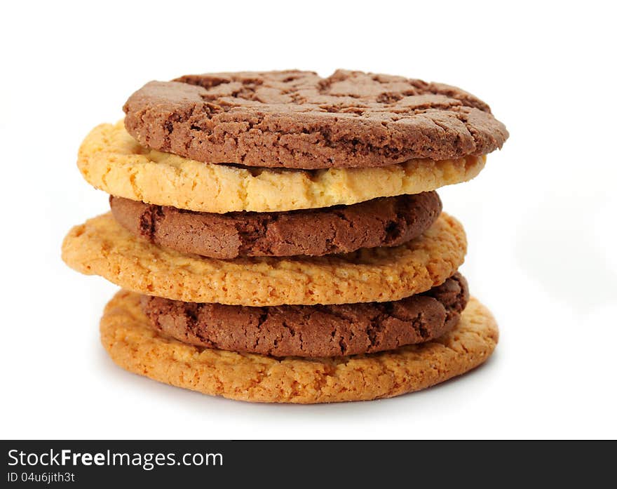 Oat Cookies And Chocolate Cookies