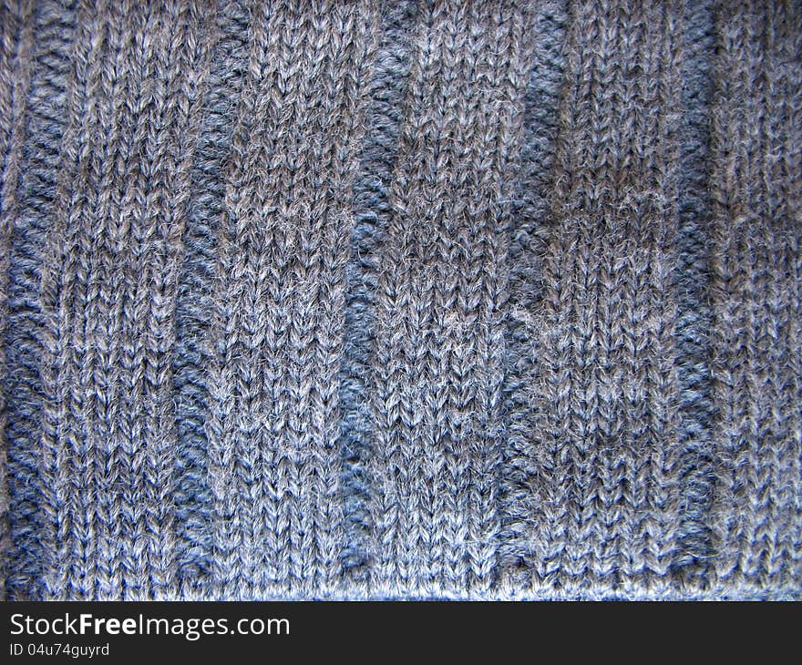 Texture Of Knitted Material