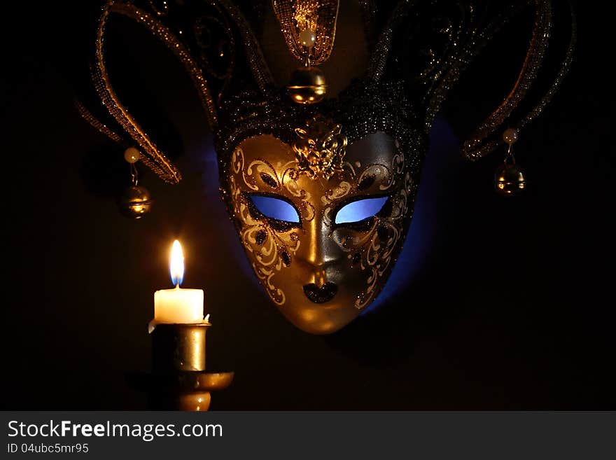 Mask And Candle