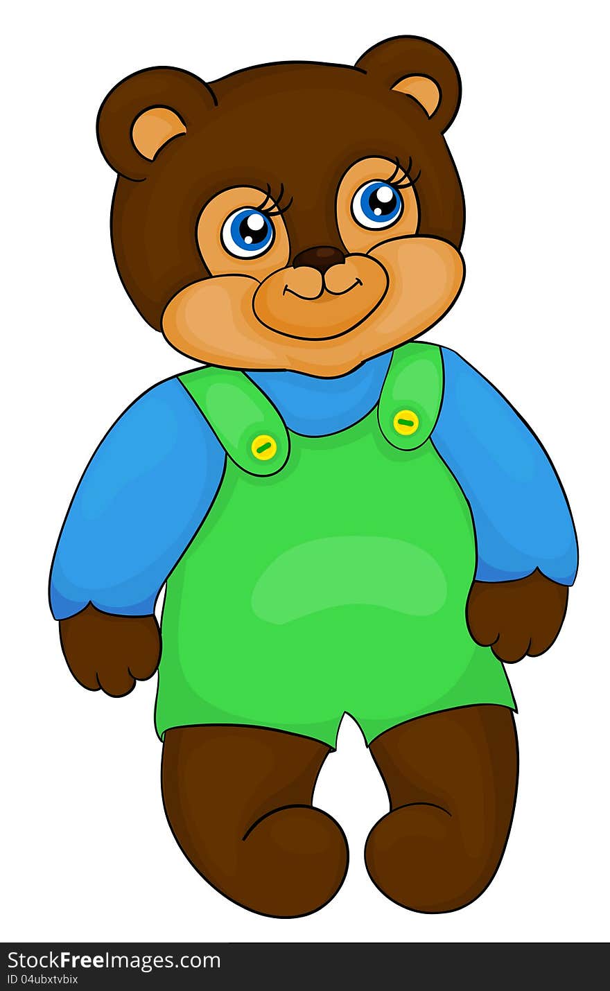 Cartoon bear