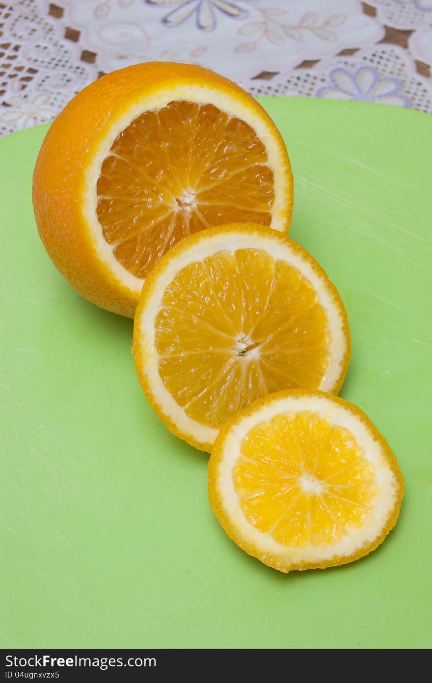 Orange slices