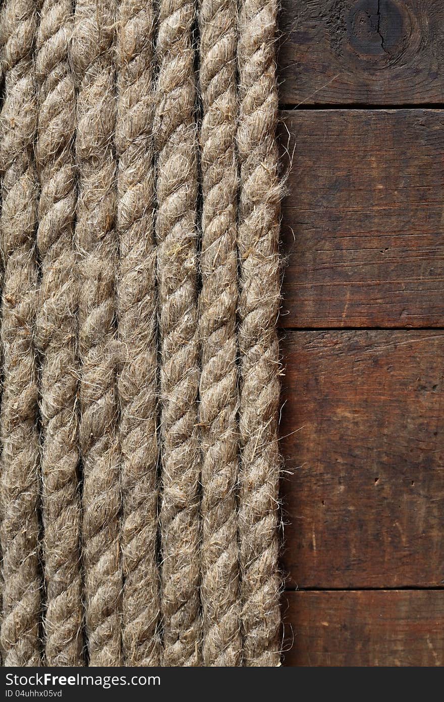 Rope And Wood