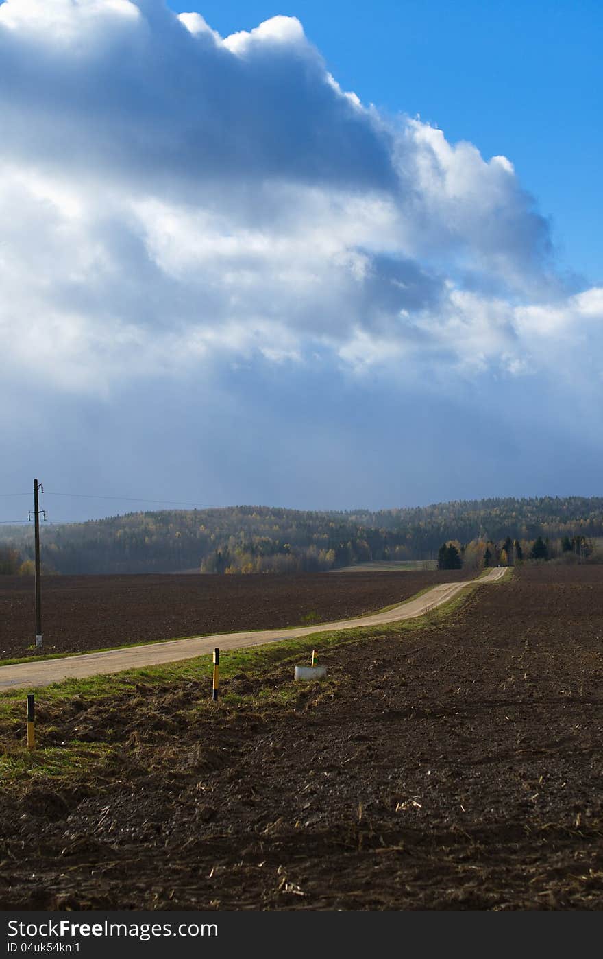 Rural Country Road