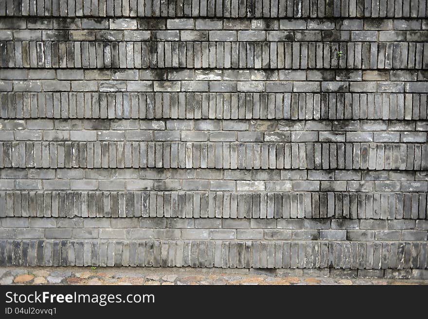 Wall from olden days chinese architecture. Useful as a backdrop. Wall from olden days chinese architecture. Useful as a backdrop