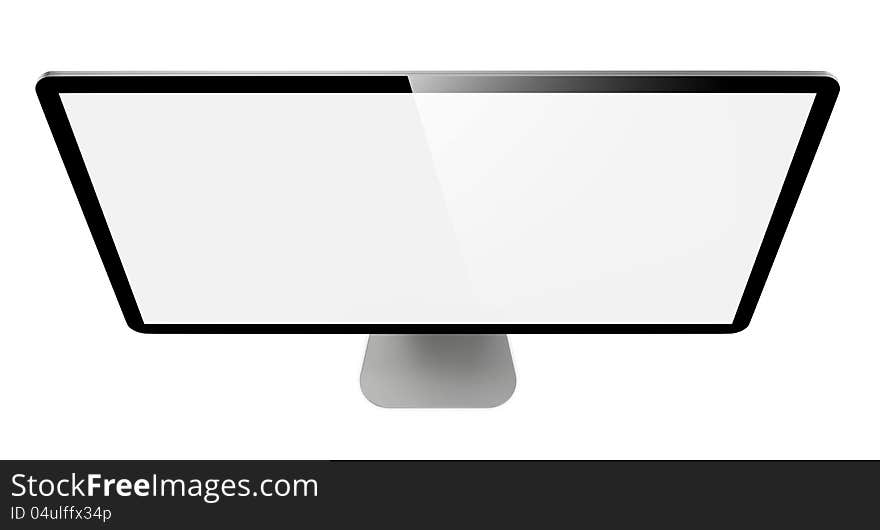 Modern Widescreen Lcd Monitor.