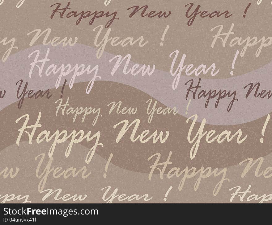 Christmas and New Year  background with inscriptions