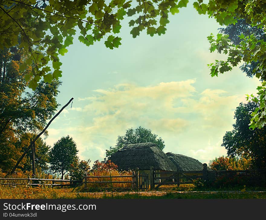 Autumn in the village