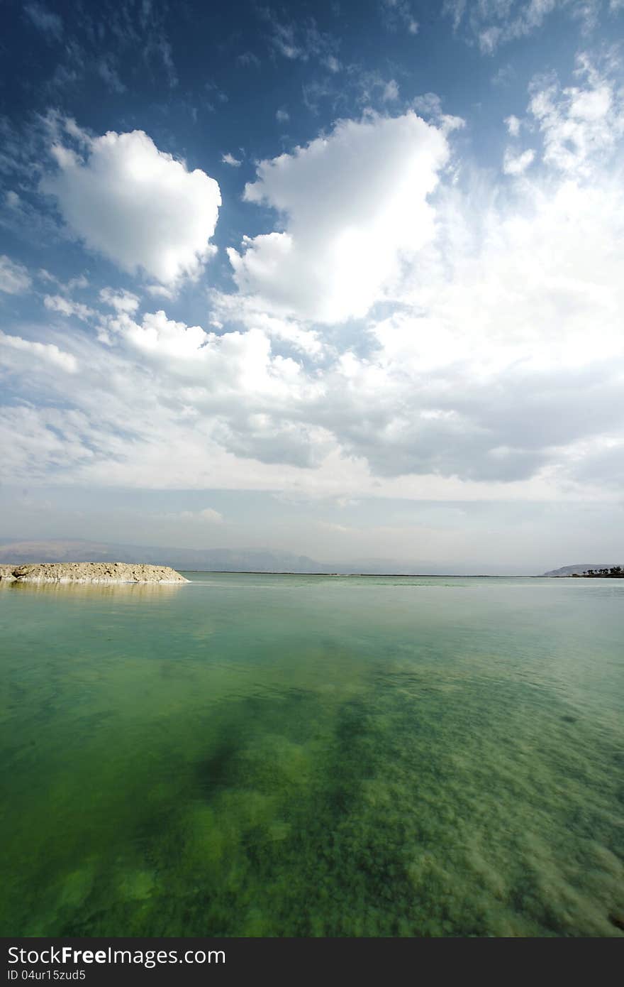 Dead Sea landscape