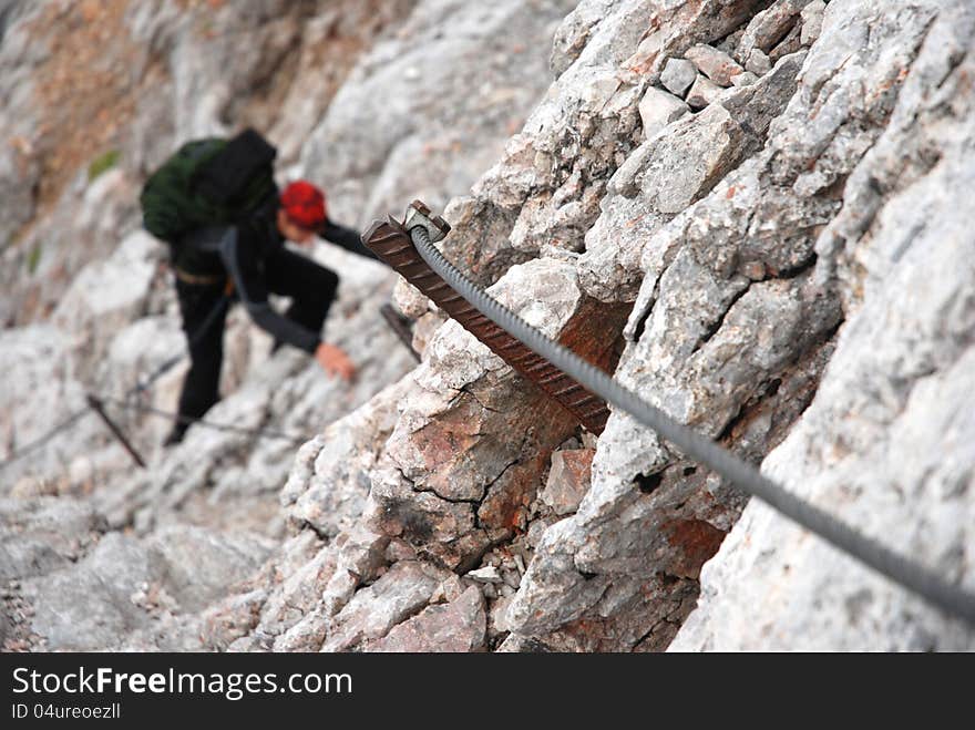 Adventures on the rock of mountains