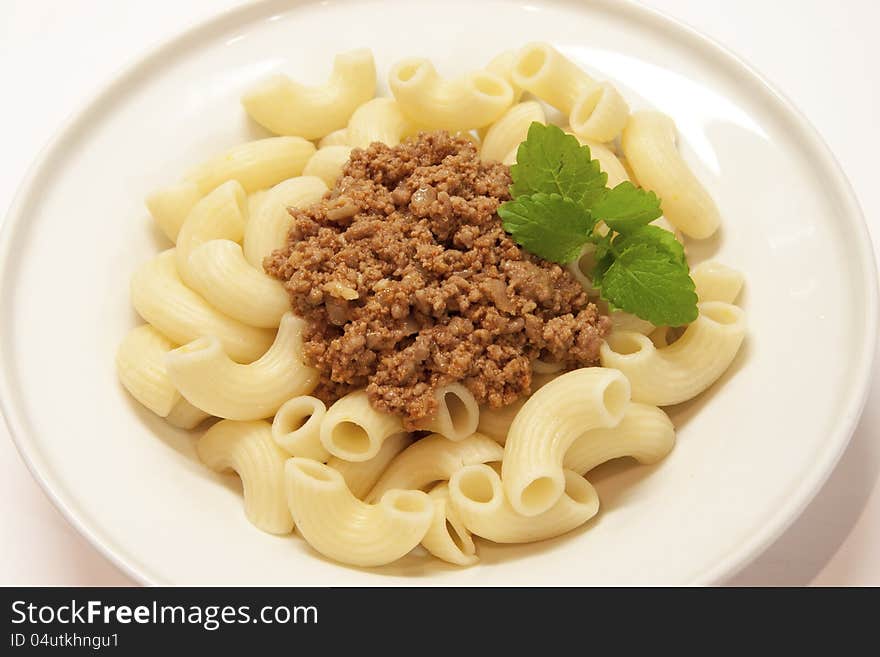 Pasta bolognese