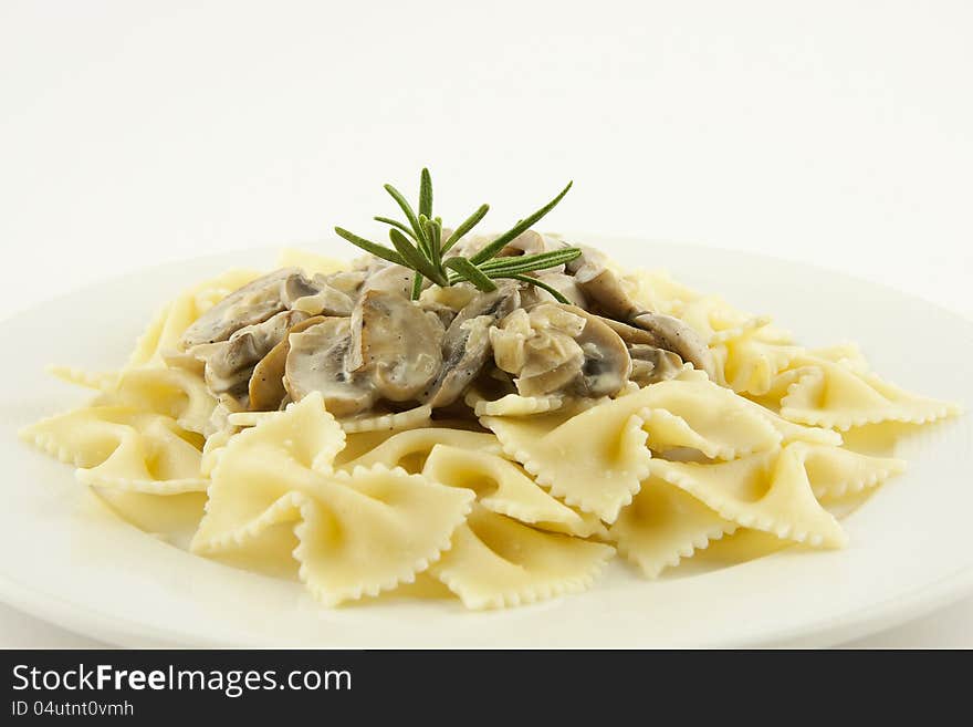 Pasta With Mushrooms