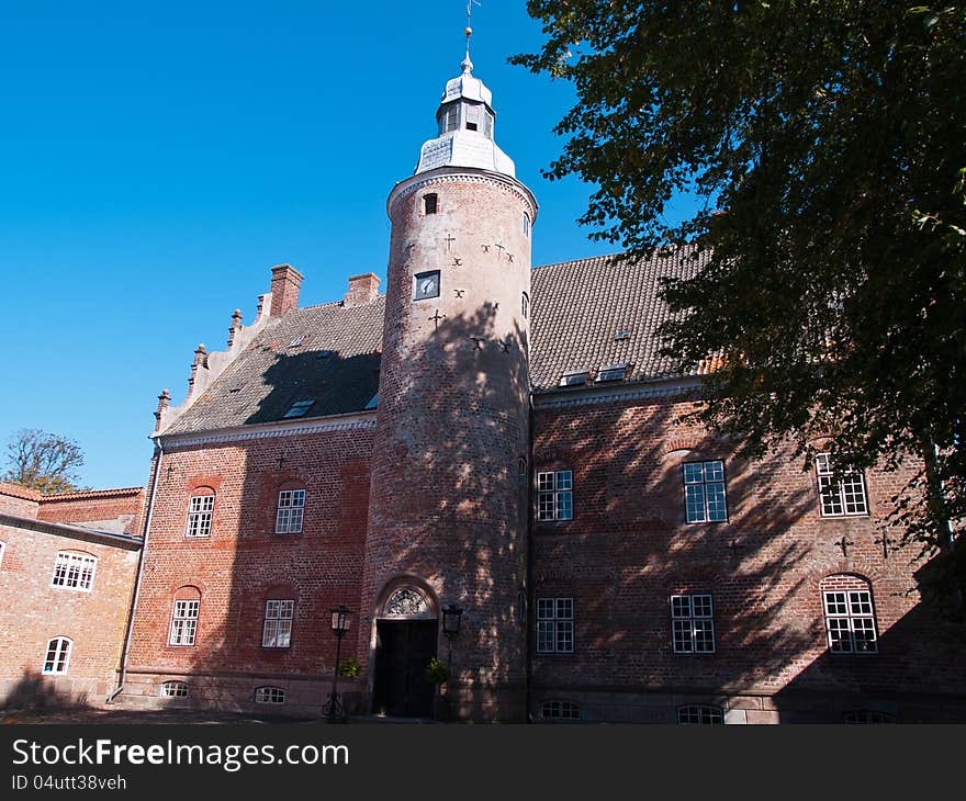 Big beautiful mansion house estate castle Denmark