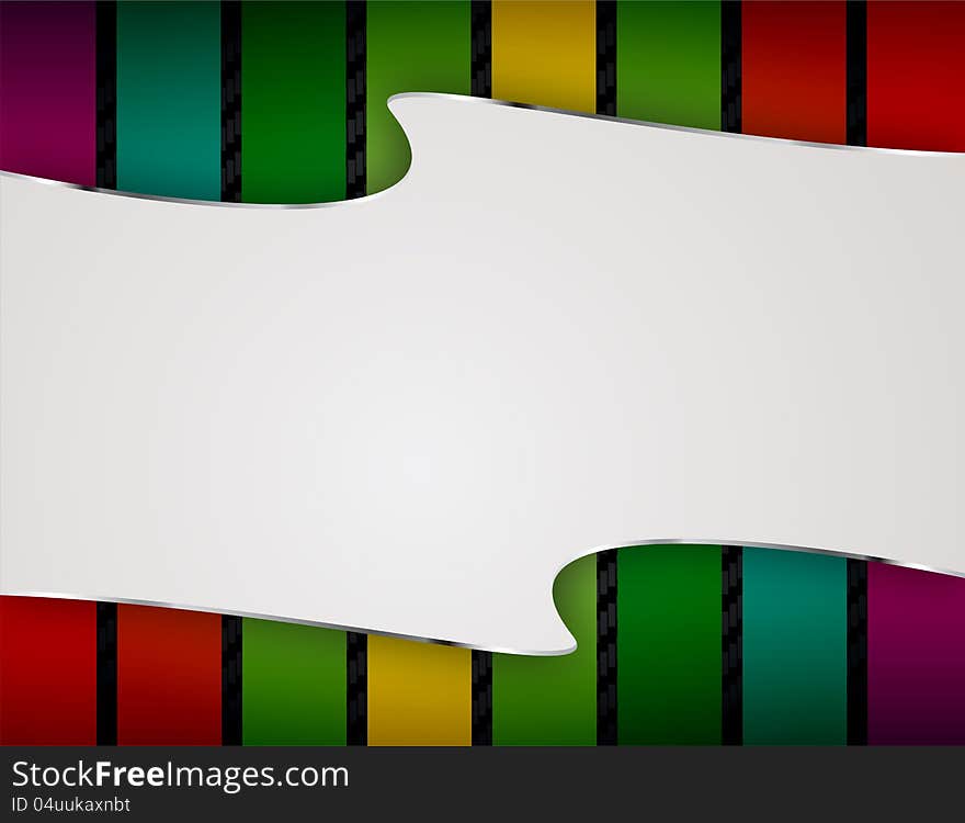 Abstract background with colorful design for text project used,  illustration