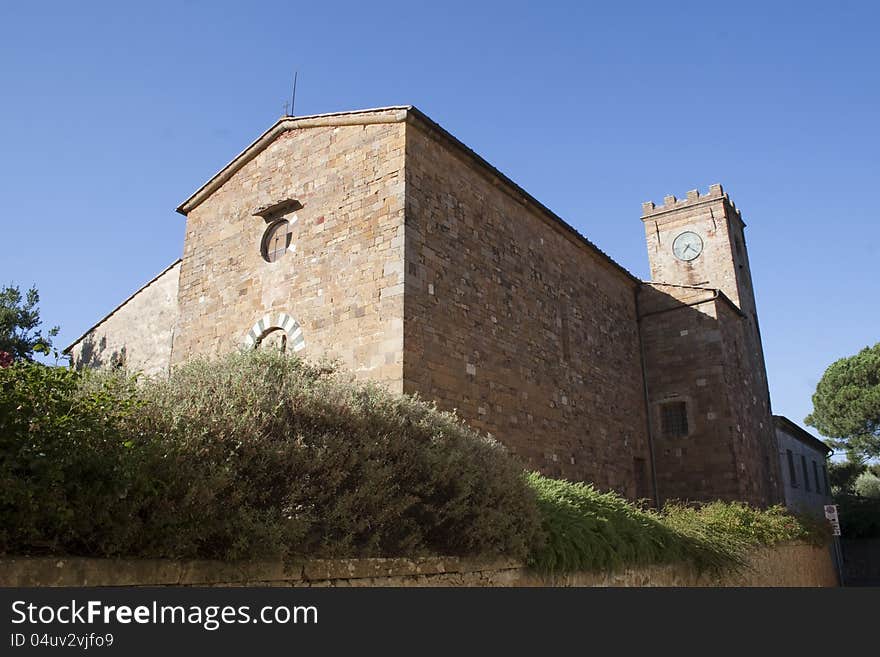 An old church in Tuscany