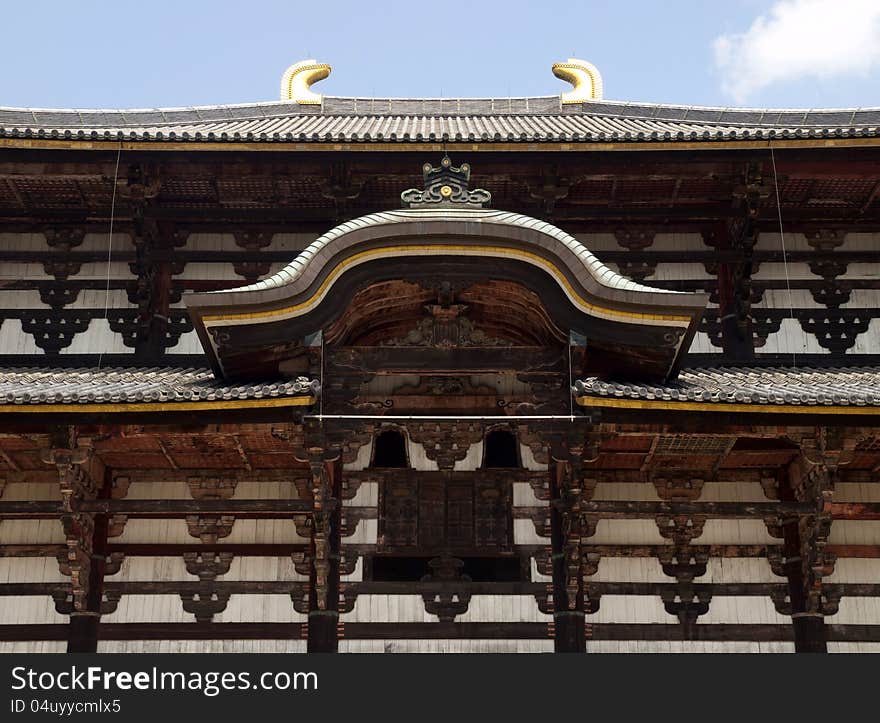 Main Hall Of Todaiji Temple