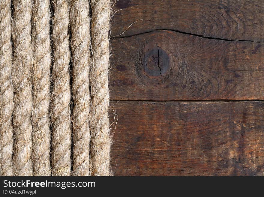 Rope And Wood