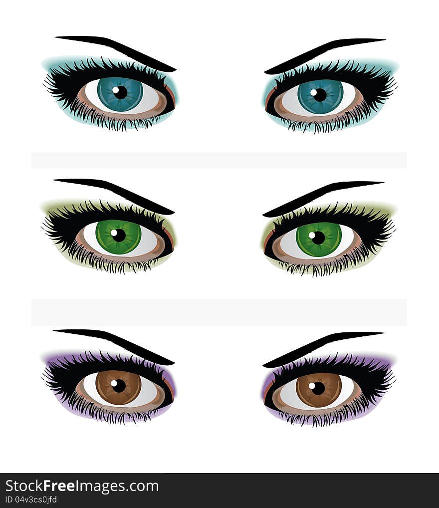 Woman Eyes