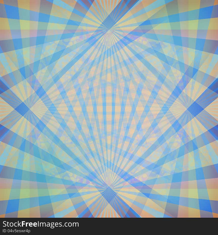 Geometric background, blue pastel color