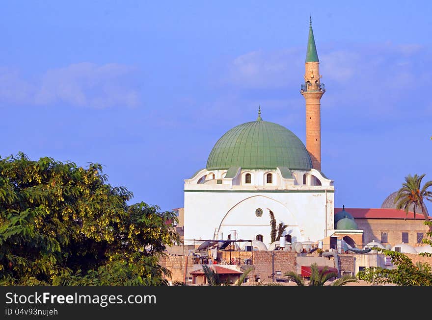 Al Jazzar Mosque in Old City of Arce,Israel