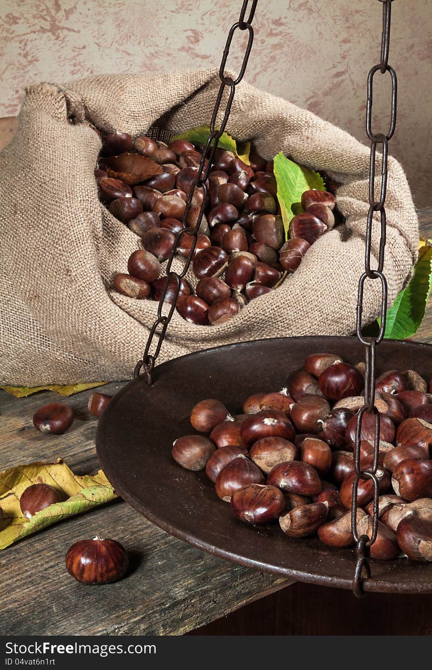 Still Life With Chestnuts