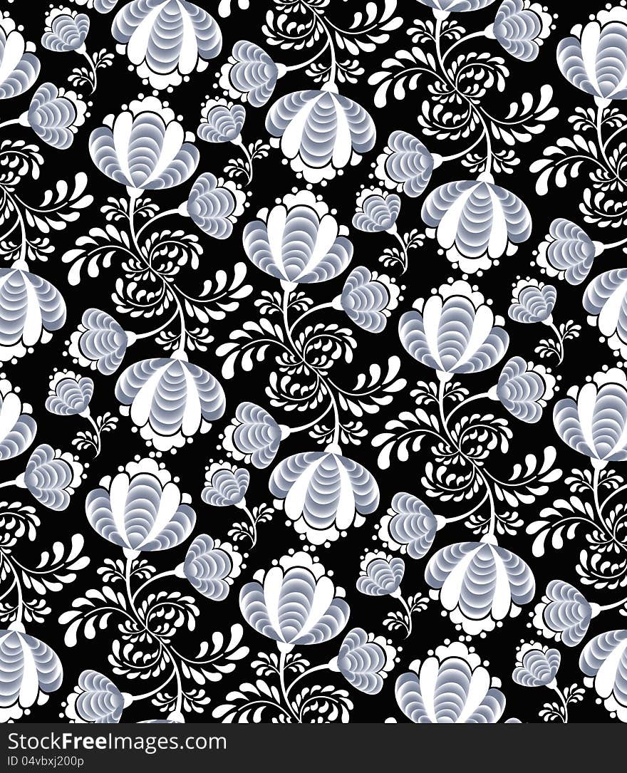 Floral Pattern Seamless.