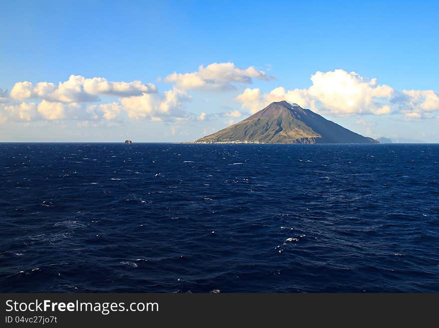 Stromboli island