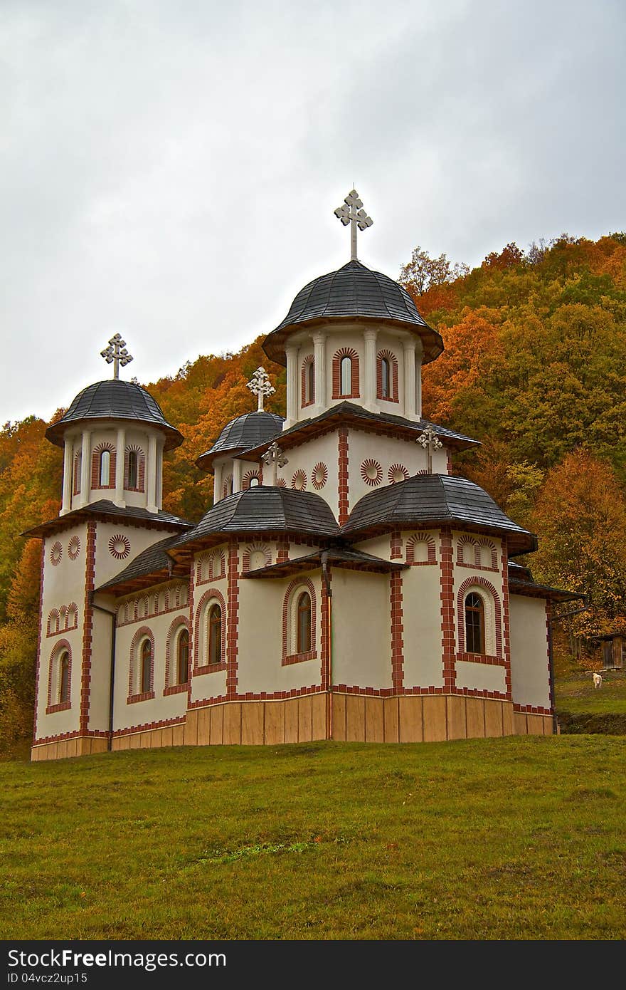 Monastery in Cluj county in Romania. Monastery in Cluj county in Romania