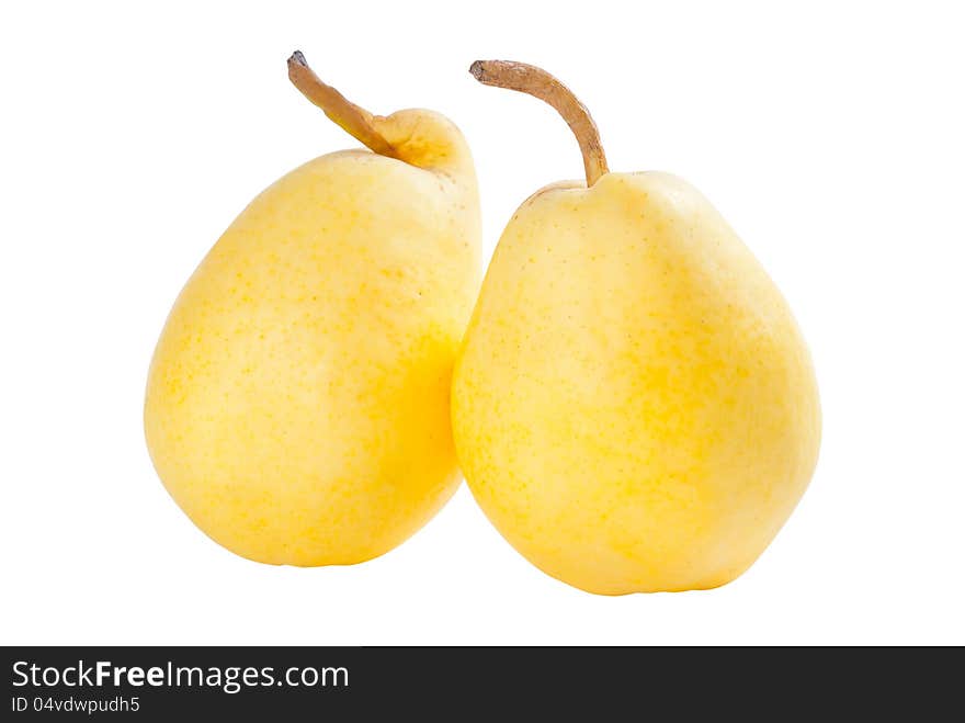 Ripe Yellow Pears