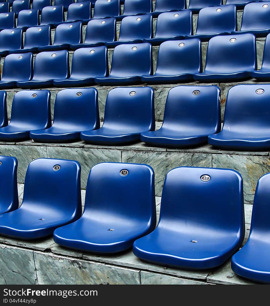 Chairs In Stadium