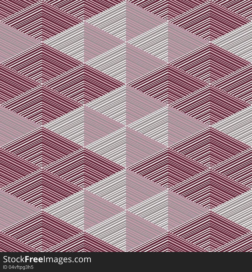 Seamless geometric background with rhombs looking like cells