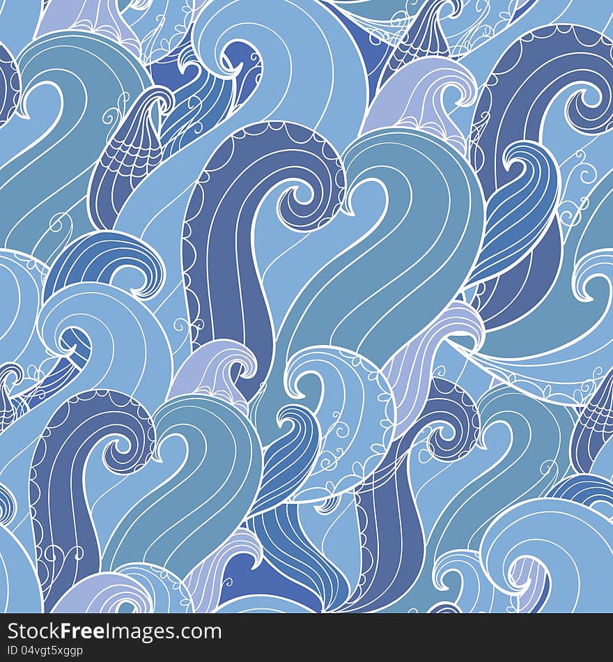 Spiral Seamless Background