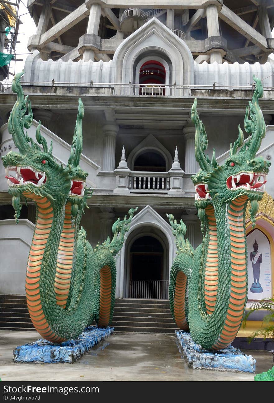 Naga,Wat Tum Sur.Krabi Thailand