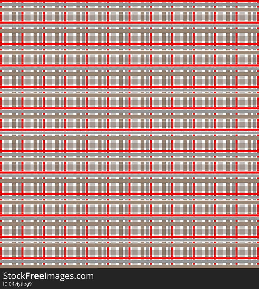 Grey red pattern