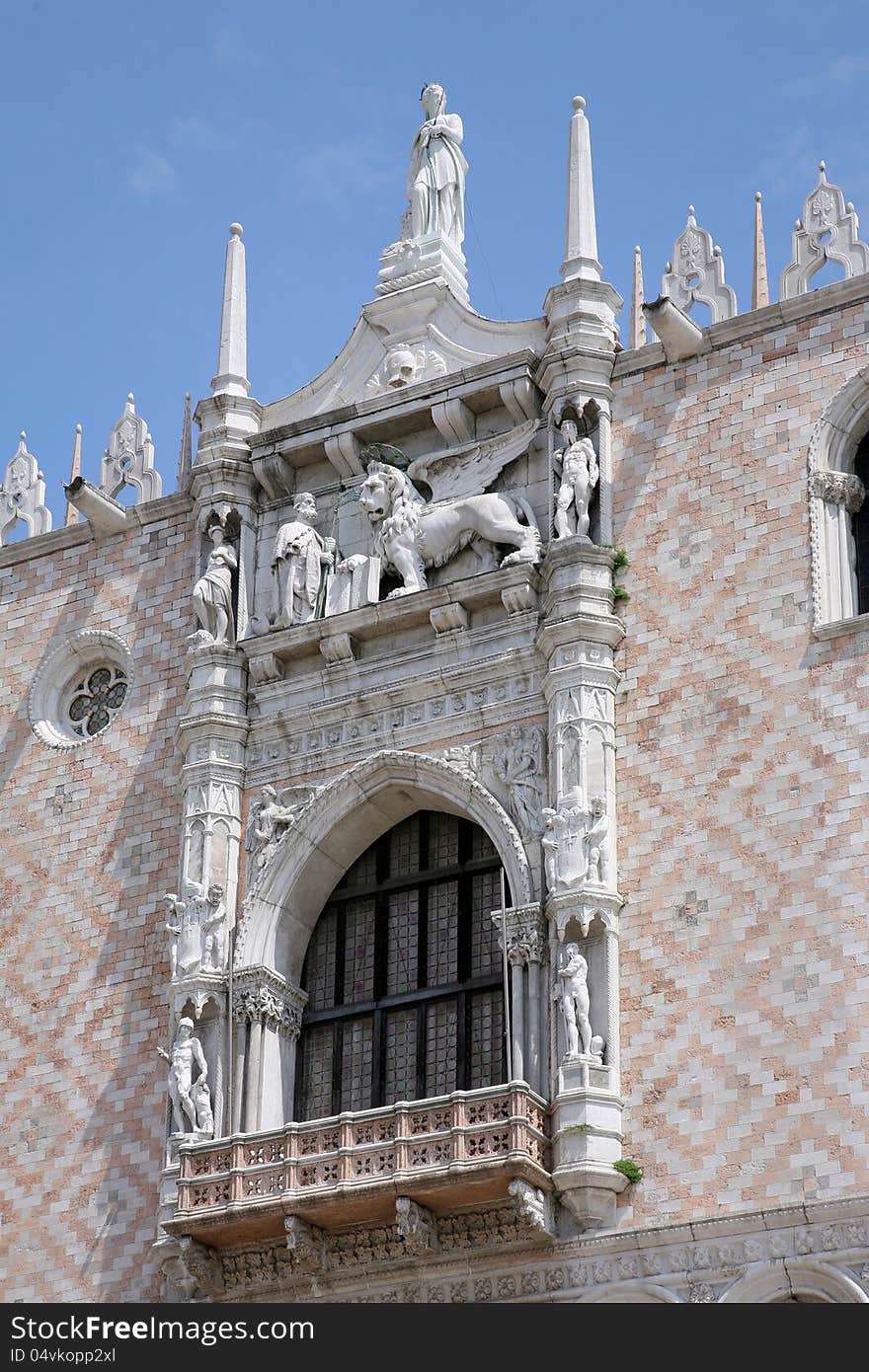 Palace Ducal - Detail Lion, Venice