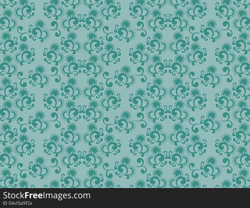 Abstract curl background