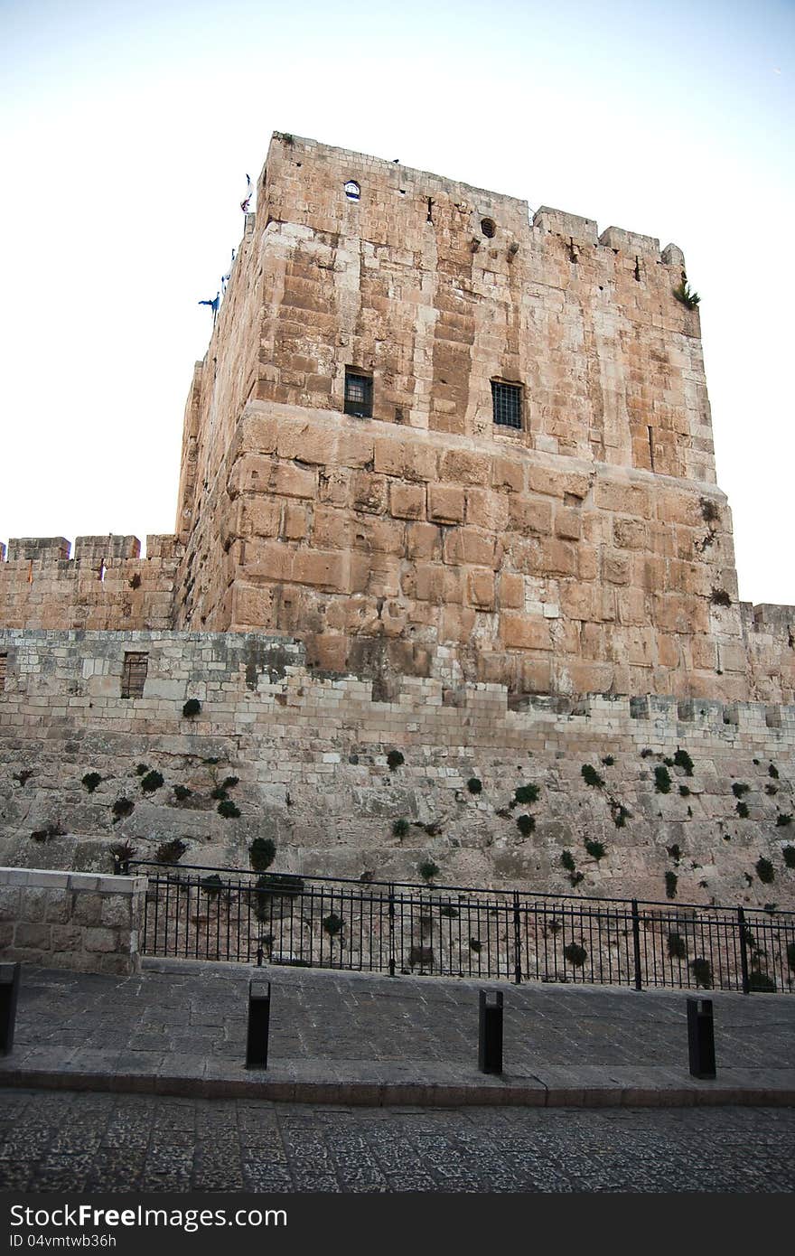 Tower of david in Jerusalem