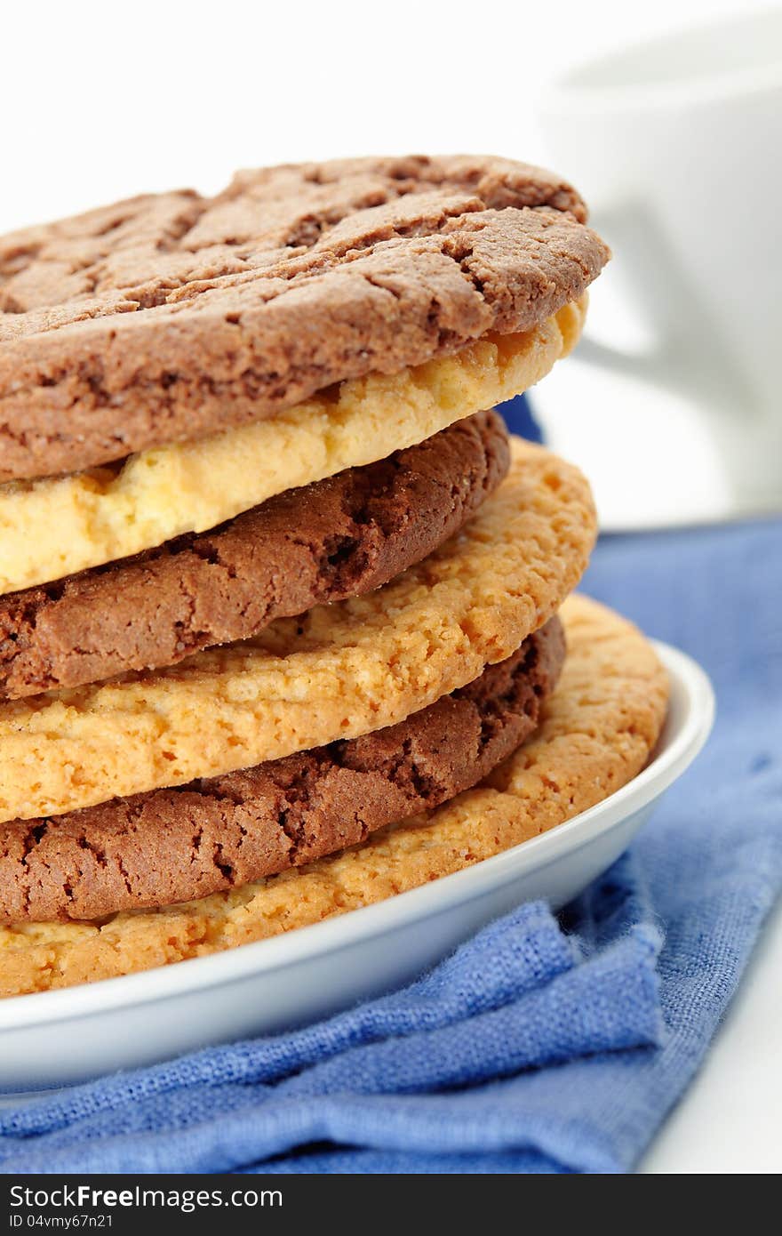 Oat cookies and Chocolate cookies