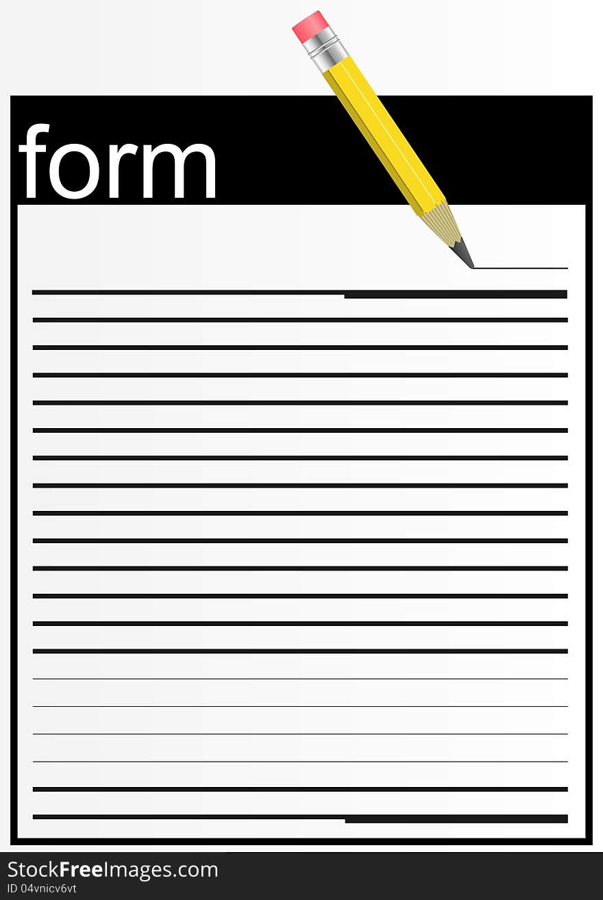 Paper form.