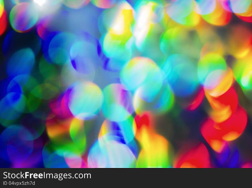 Defocused light