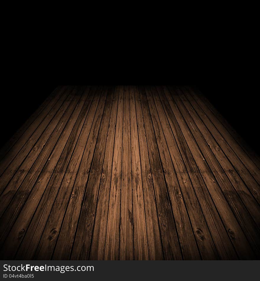 Grunge wooden floor