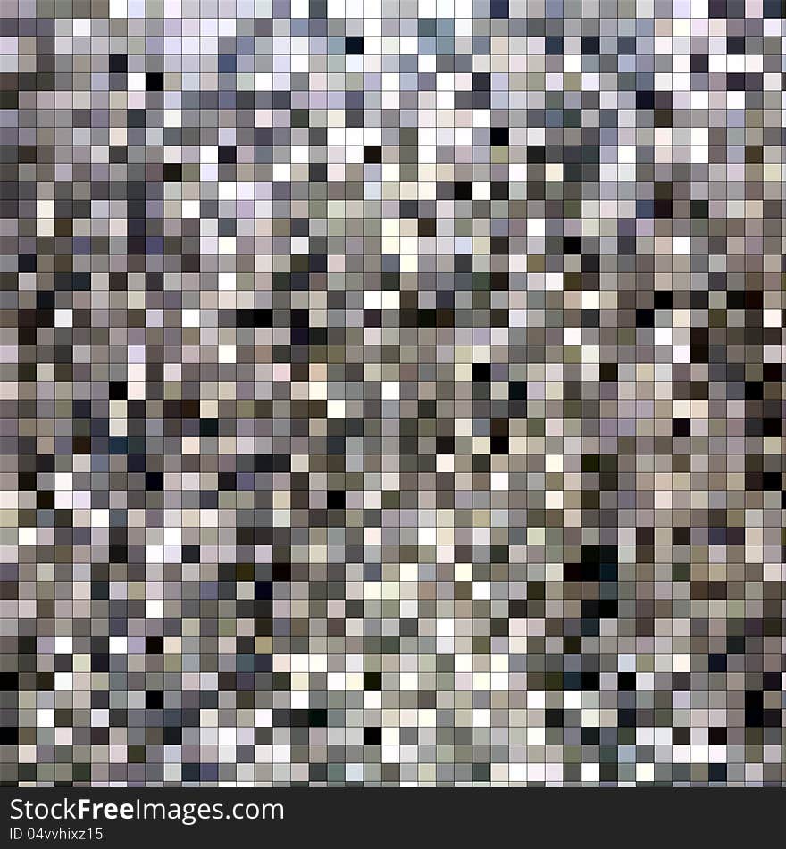 Mosaic background as a way to design