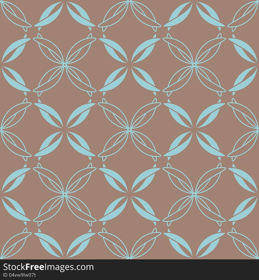 Abstrat vintage seamless pattern. Vector illustration