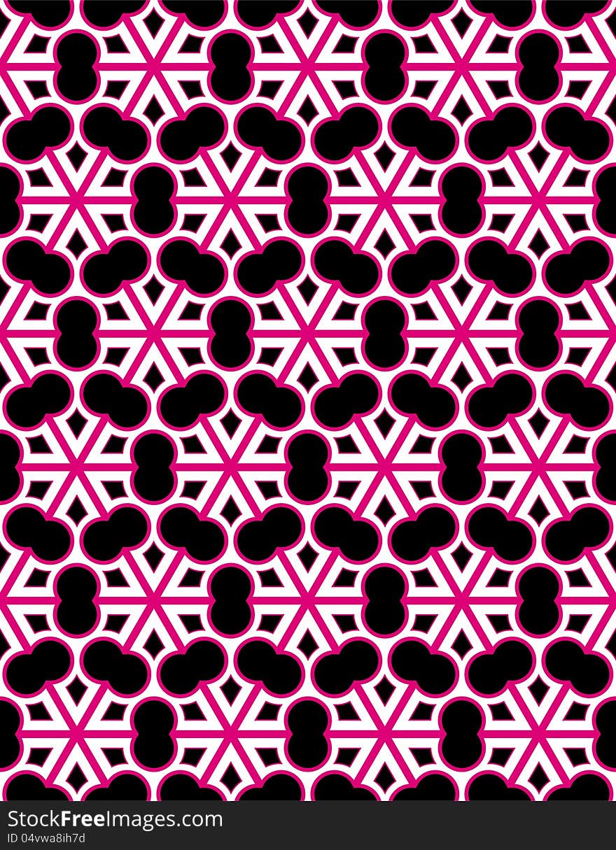 Geometrical Seamless Pattern.