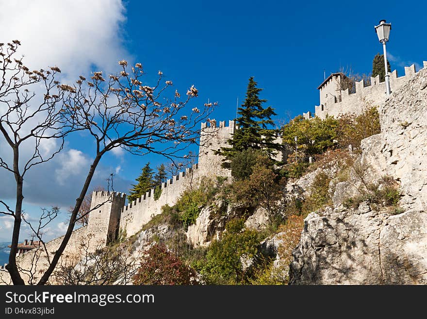 Castle in San Marino