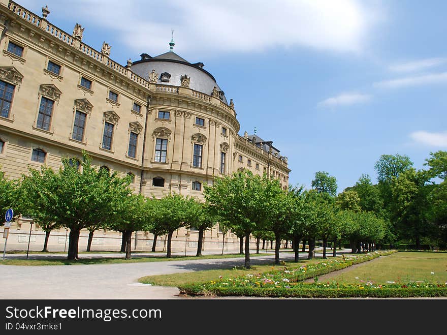 Castle residenz würzburg