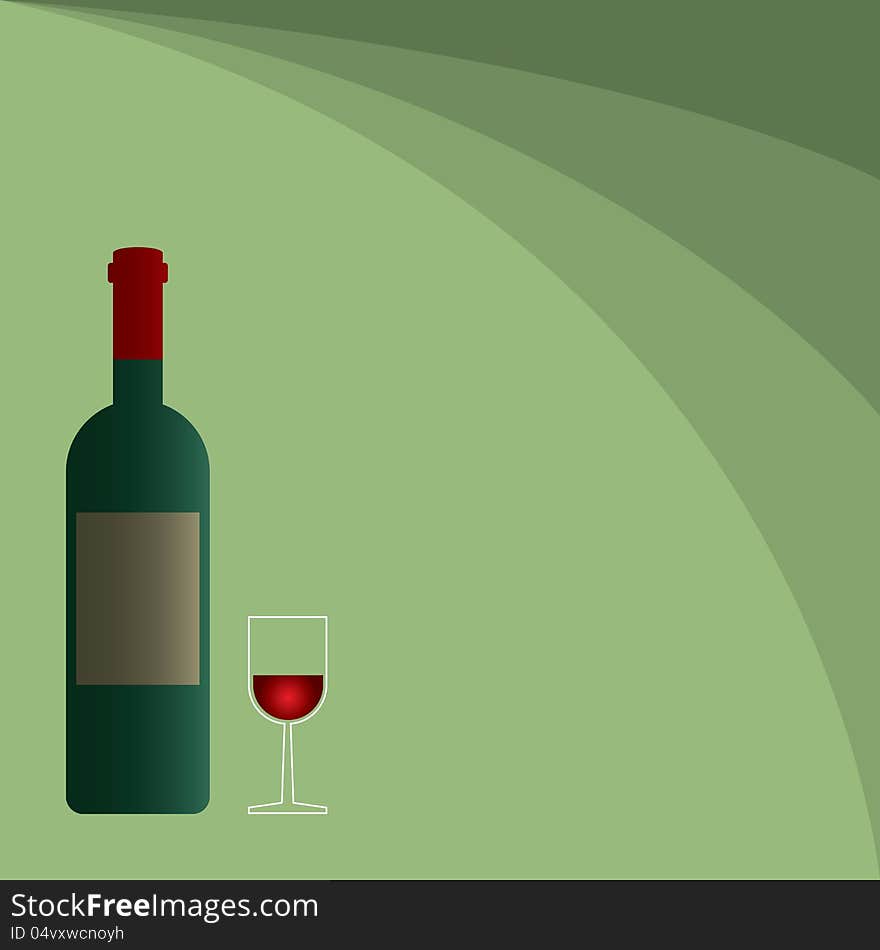 Wine bottle