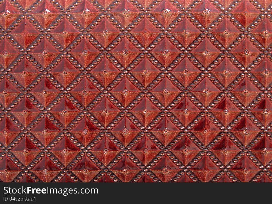 Red Leather Texture