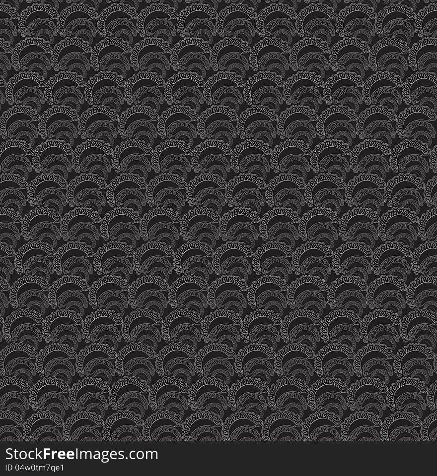 Floral pattern seamless. abstract flower  motif on balck background. Elegant wallpaper. Floral pattern seamless. abstract flower  motif on balck background. Elegant wallpaper.