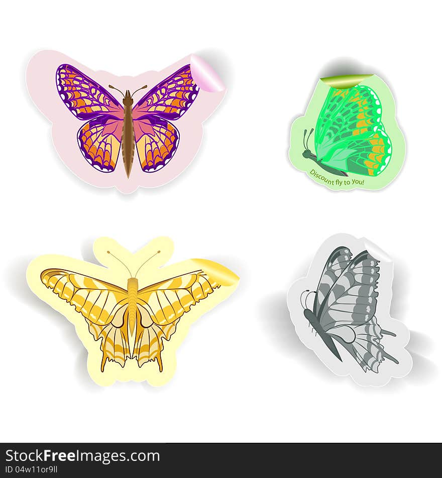 Butterfly Stickers