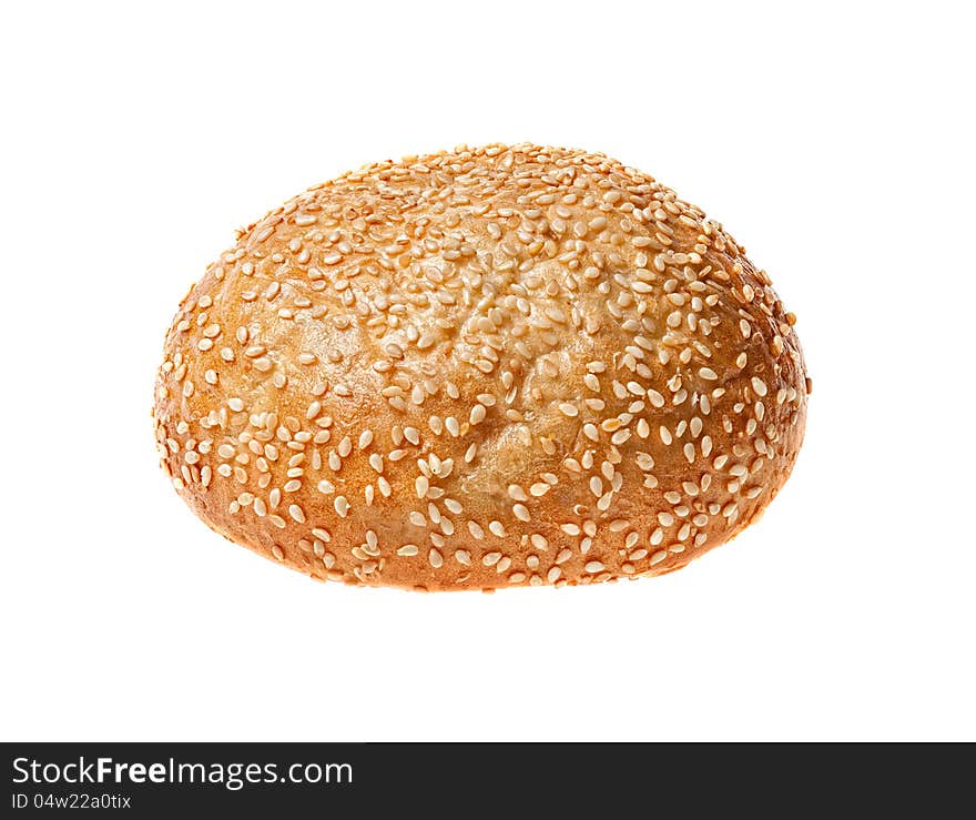 Bun with sesame seeds